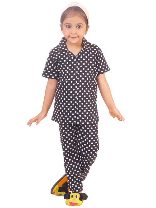 girls polka dots nightwear set - 20349947 - Very Small Image - 1