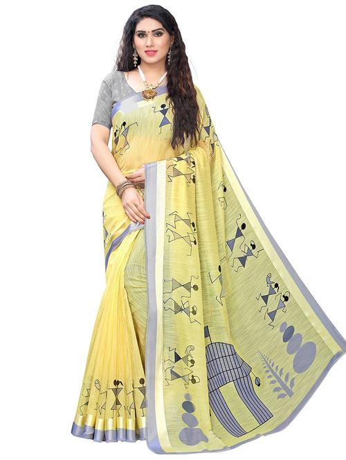 warli printed saree - 20357998 - Very Small Image - 1