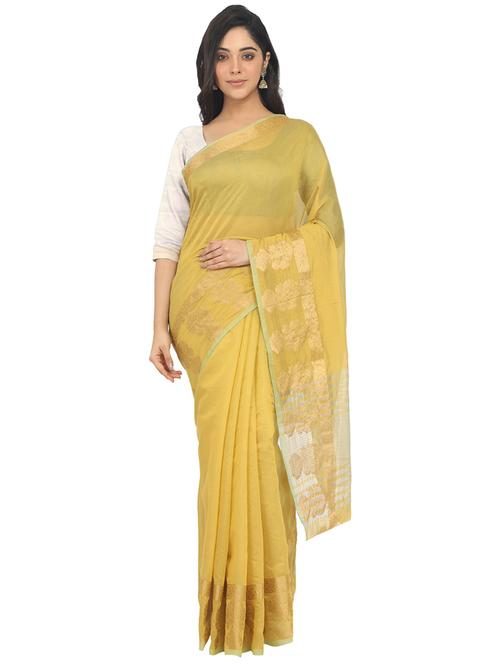 self design handloom saree - 20358469 - Very Small Image - 1