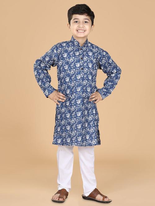 floral print kurta sets - 20359132 - Very Small Image - 1
