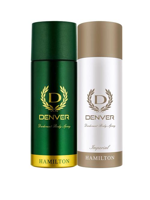 denver hamilton & imperial body spray 165ml (pack of 2) - 20359917 - Very Small Image - 1