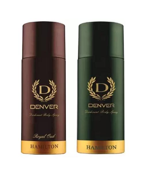 denver hamilton & royal oud body spray (pack of 2) - 20359927 - Very Small Image - 1