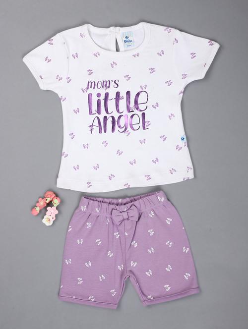 kids cotton shorts set - 20362133 - Very Small Image - 1