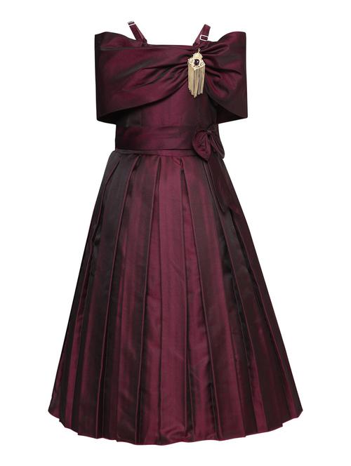 girls square neck short sleeves frock - 20362571 - Very Small Image - 1