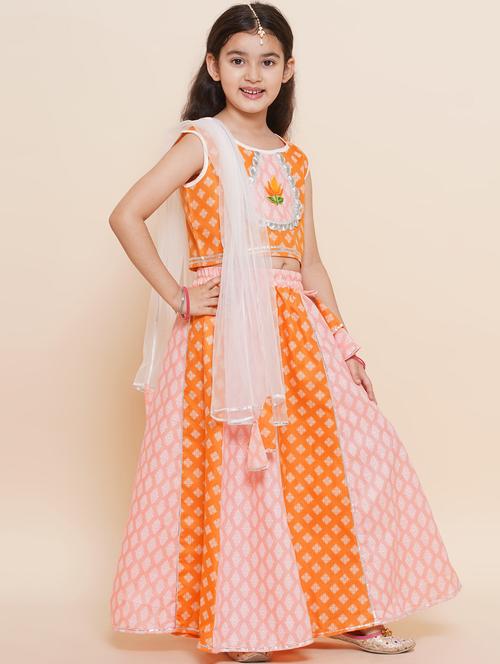 multi color printed lehenga choli - 20362672 - Very Small Image - 1
