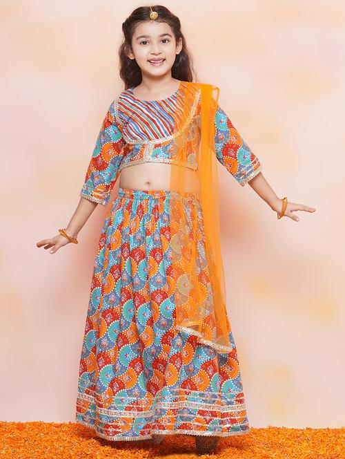 printed lehenga choli - 20362706 - Very Small Image - 1