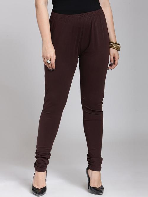 solid full length plus size leggings - 20364005 - Very Small Image - 1