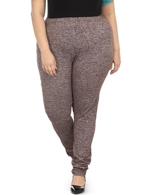 solid full length plus size leggings - 20364024 - Very Small Image - 1