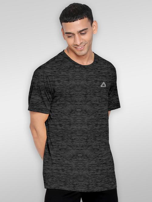 grey solid short sleeve t-shirt - 20367862 - Very Small Image - 1