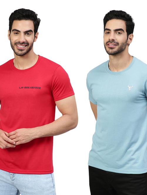 pack of 2 round neck t-shirt - 20368250 - Very Small Image - 1