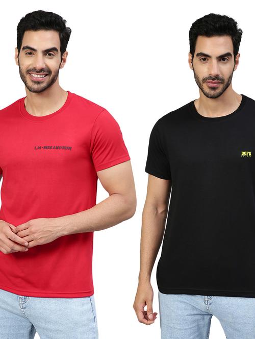 pack of 2 round neck t-shirt - 20368272 - Very Small Image - 1