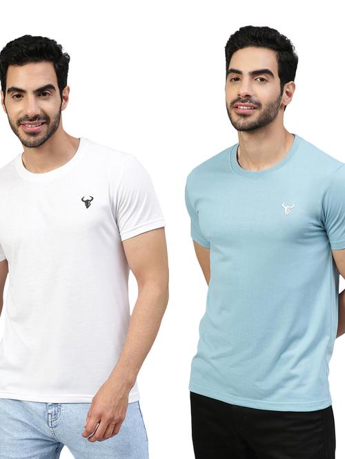 pack of 2 round neck t-shirt - 20368281 - Very Small Image - 1