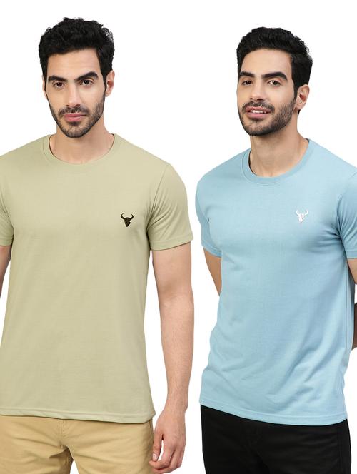 pack of 2 round neck t-shirt - 20368285 - Very Small Image - 1