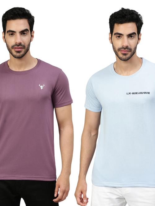 pack of 2 round neck t-shirt - 20368374 - Very Small Image - 1