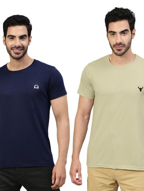pack of 2 round neck t-shirt - 20368402 - Very Small Image - 1