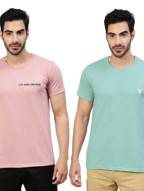 pack of 2 round neck t-shirt - 20368423 - Very Small Image - 1