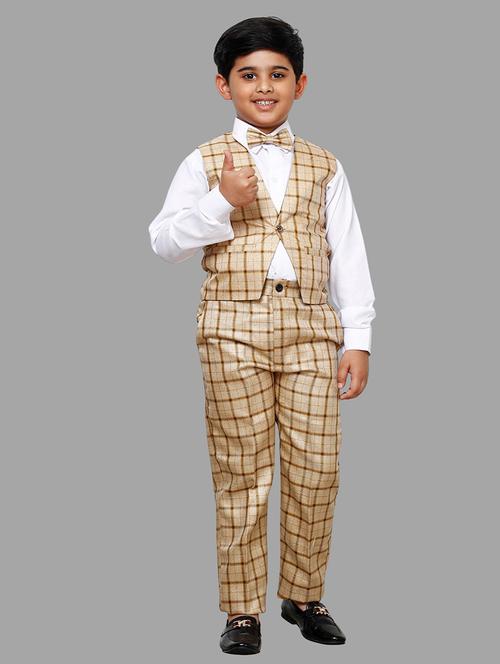 boys full length three piece twin set - 20370009 - Very Small Image - 1