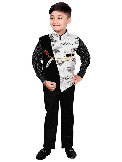 boys full length three piece twin set - 20370011 - Very Small Image - 1