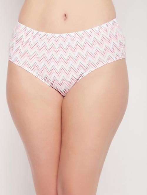 white cotton hipster panty - 20375460 - Very Small Image - 1