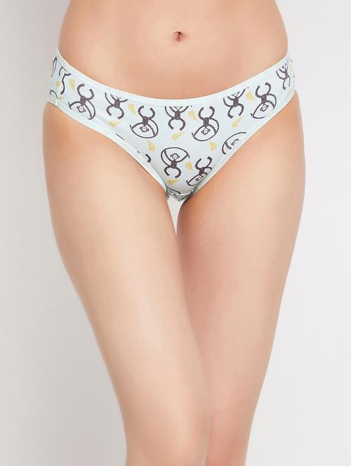 light blue cotton bikini panty - 20375526 - Very Small Image - 1