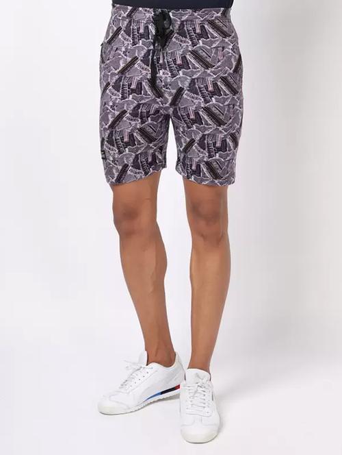 multi colored printed regular fit shorts - 20376748 - Very Small Image - 1