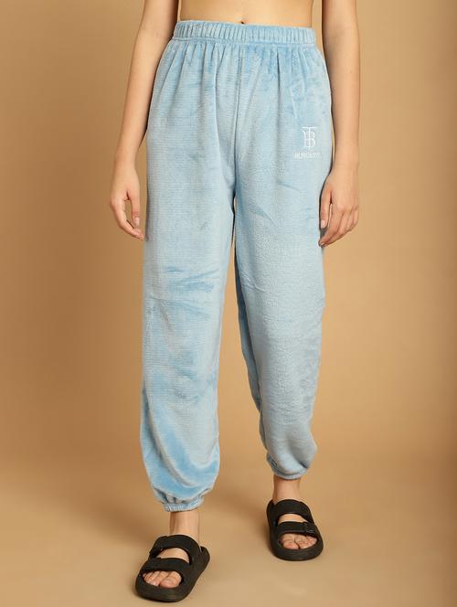 light blue fur solid pajama - 20376841 - Very Small Image - 1