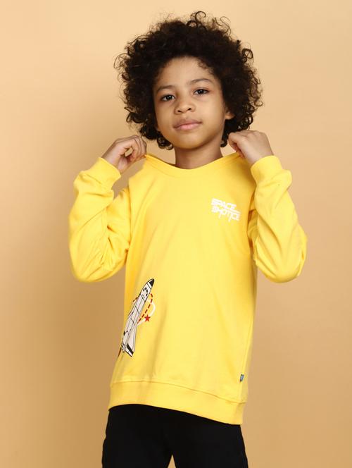 yellow cotton tshirt - 20377964 - Very Small Image - 1