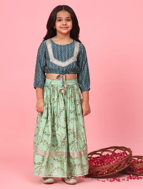 floral lehenga choli with dupatta - 20381570 - Very Small Image - 1