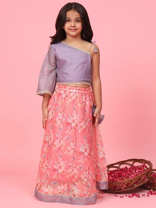 floral print lehenga choli - 20381574 - Very Small Image - 1