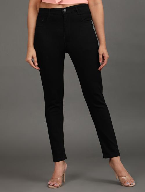 women's plain slim fit jeans - 20386599 - Very Small Image - 1