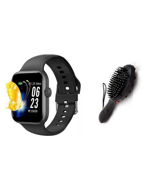 touchscreen bluetooth watch with magnetic massager brush - 20388139 - Very Small Image - 1