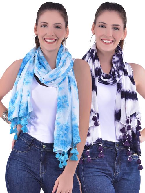 pack of 2 scarves for women/girls - 20389835 - Very Small Image - 1