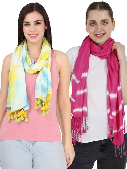 pack of 2 scarves for women/girls - 20389888 - Very Small Image - 1