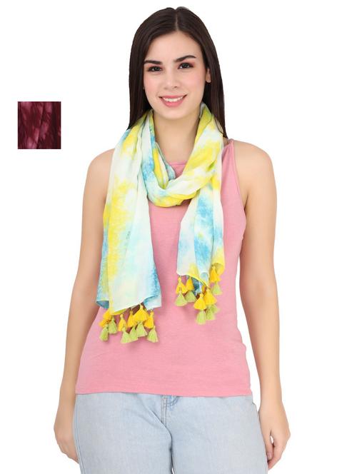 pack of 2 scarves for women/girls - 20389915 - Very Small Image - 1