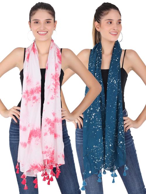 pack of 2 scarves for women/girls - 20389969 - Very Small Image - 1