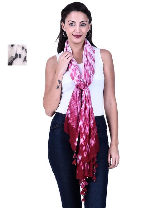 pack of 2 viscose scarf - 20390059 - Very Small Image - 1