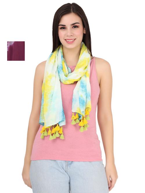 pack of 2 scarves for women/girls - 20390096 - Very Small Image - 1