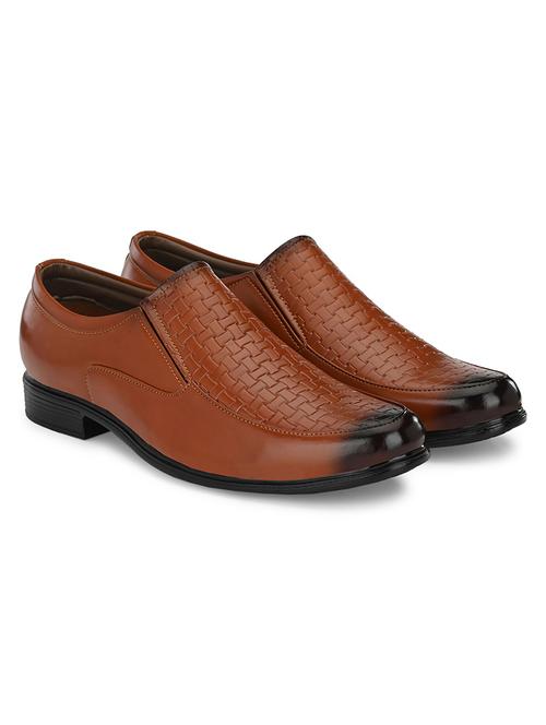 men solid slip on shoes - 20390611 - Very Small Image - 1