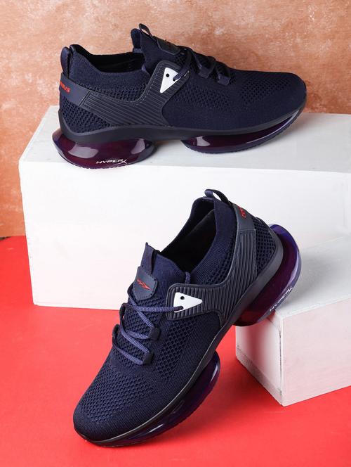 navy mesh sport shoes - 20391133 - Very Small Image - 1