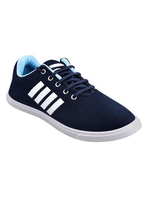 blue lace-up sports shoes - 20393366 - Very Small Image - 1