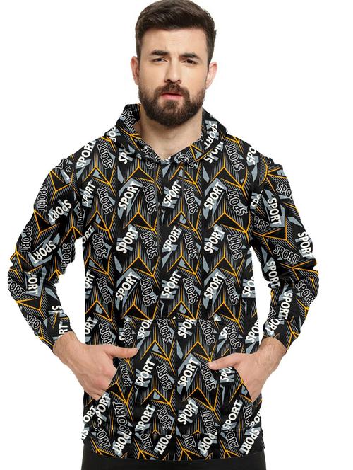 mens all over print sweatshirt - 20393526 - Very Small Image - 1