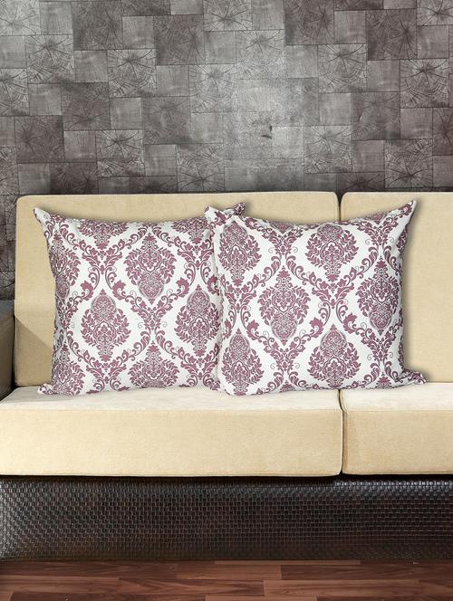 texstylers cotton printed 16 x 16 inches jaipuri cushions cover, pack of 2 - 20394994 - Very Small Image - 1