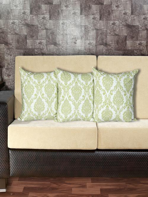texstylers cotton printed 16 x 16 inches jaipuri cushions cover, pack of 3 - 20395007 - Very Small Image - 1