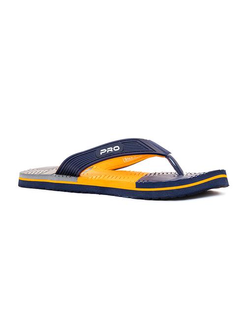 men color blocked navy blue slipper - 20395355 - Very Small Image - 1