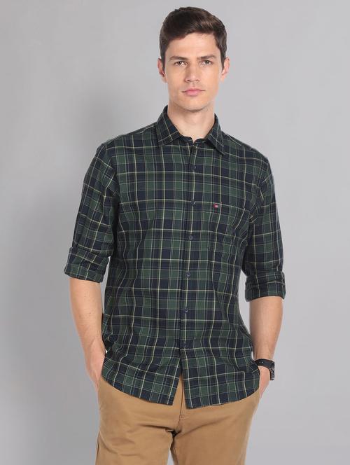 men's long sleeves casual shirt - 20396472 - Very Small Image - 1