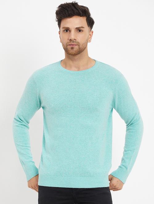 ai aqua wool blend pullover - 20396730 - Very Small Image - 1