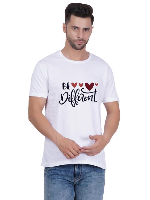 round neck printed unisex t-shirt - 20398170 - Very Small Image - 1