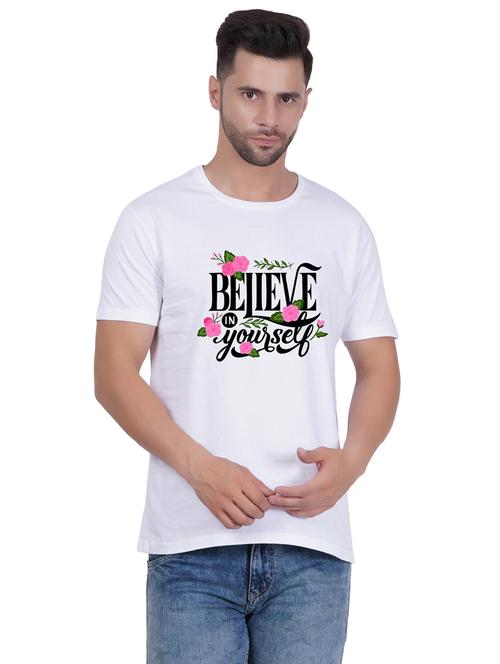 round neck printed unisex t-shirt - 20398171 - Very Small Image - 1