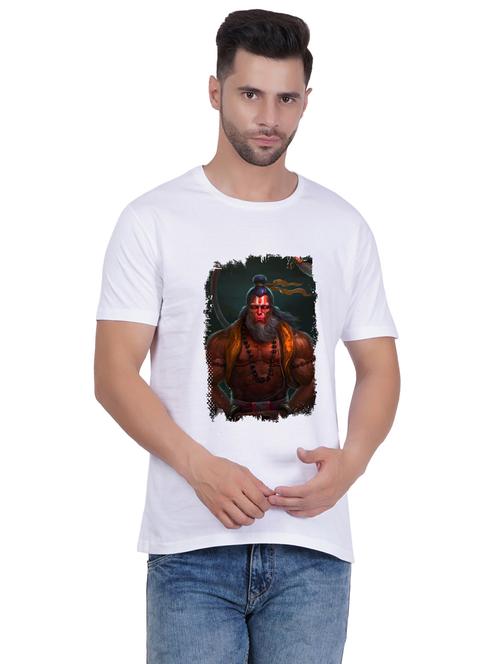 round neck printed unisex t-shirt - 20398185 - Very Small Image - 1