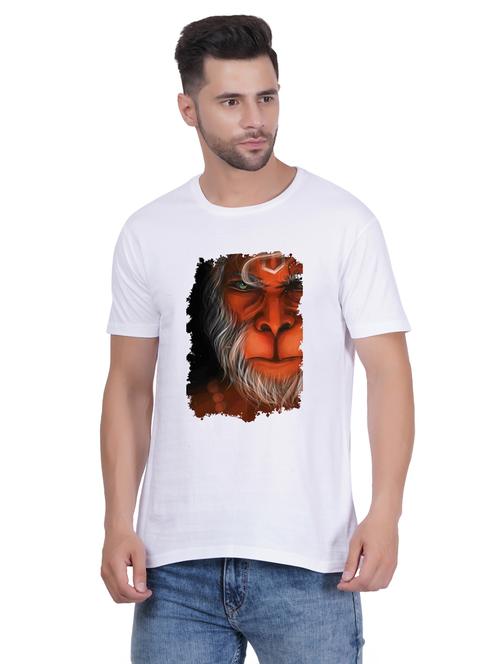 round neck printed unisex t-shirt - 20398189 - Very Small Image - 1